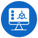 circle-icon-blue-universal-inelastic-const-model-dev